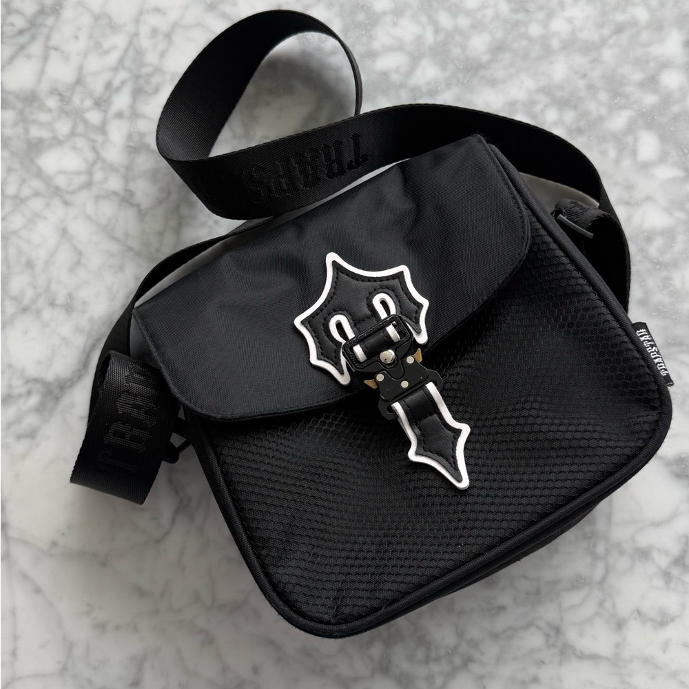 TrapStar Black Nylon Crossbody Bag – Excellent Condition